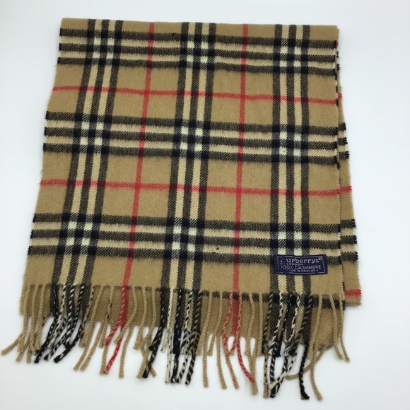 Burberry wool scarf vintage Clearance